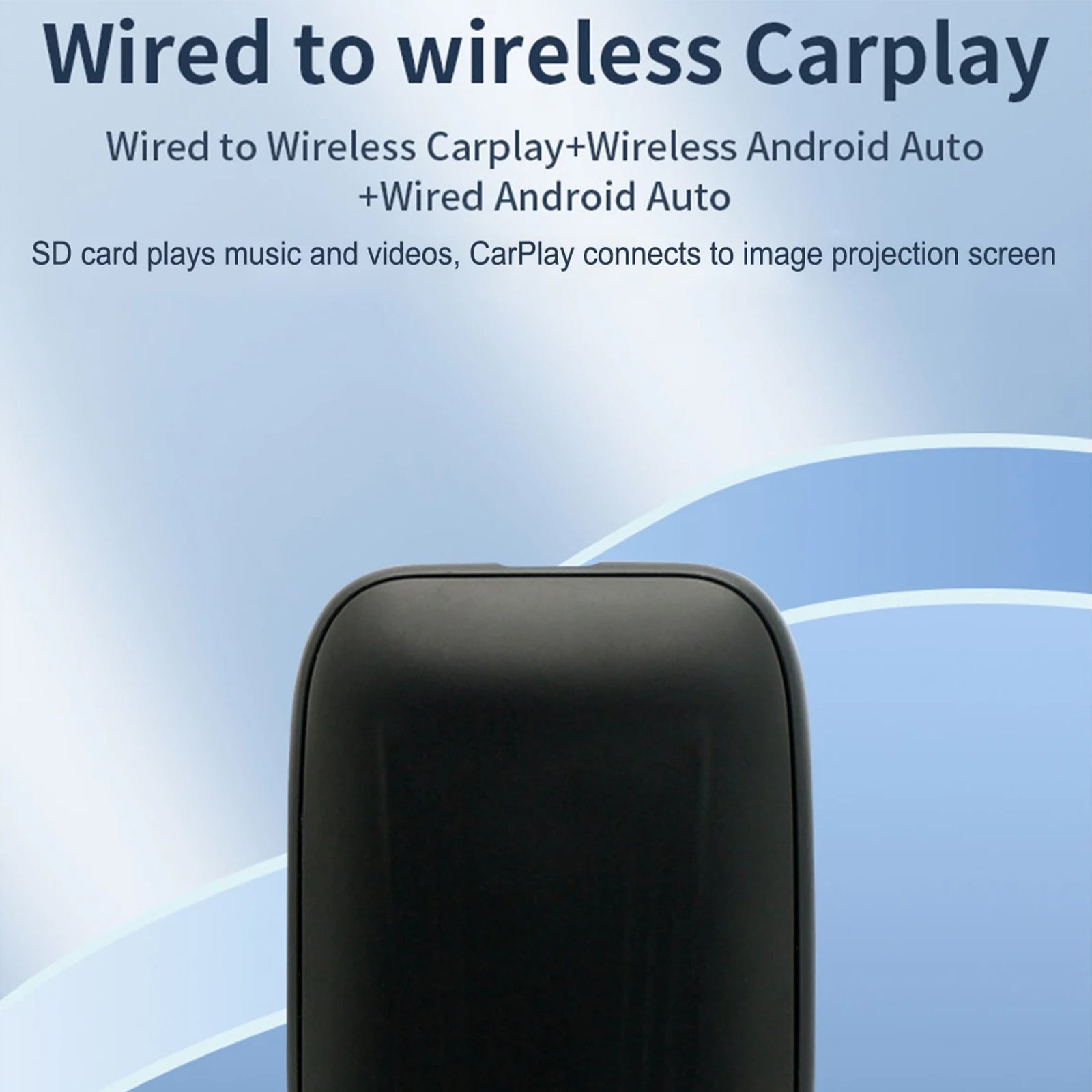 Wireless CarPlay Adapter For Tesla Model 3 / Y / X / S Wireless Adapter Convert Wired to Wireless Wireless CarPlay Adapter For Tesla Model 3 / Y / X / S Wireless Adapter Convert Wired to Wireless